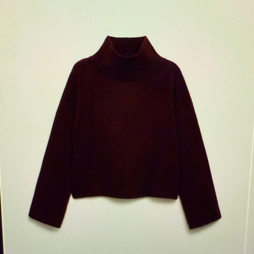 MANGO Turtleneck Knitted Sweater